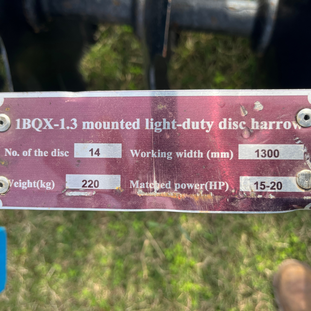 Disqueras de 3 puntos Linea Estándar 14 discos