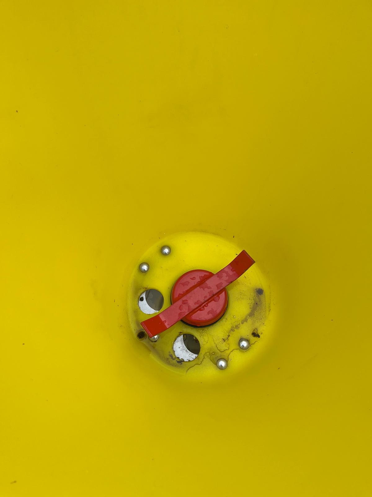 Fertilizadora Jar Met bocas de salida